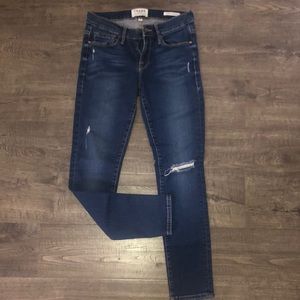 Frame Le Skinny de Jeanne Crop